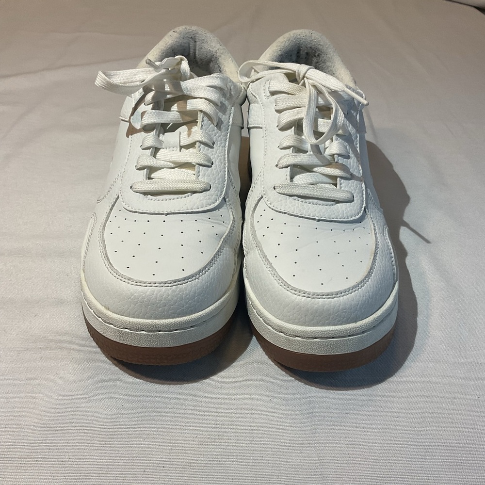 Alo Yoga Recovey Mode Shoes Sneakers Pure White Size M8 W9.5 Comfy Lace Tie-Up - Picture 3 of 10